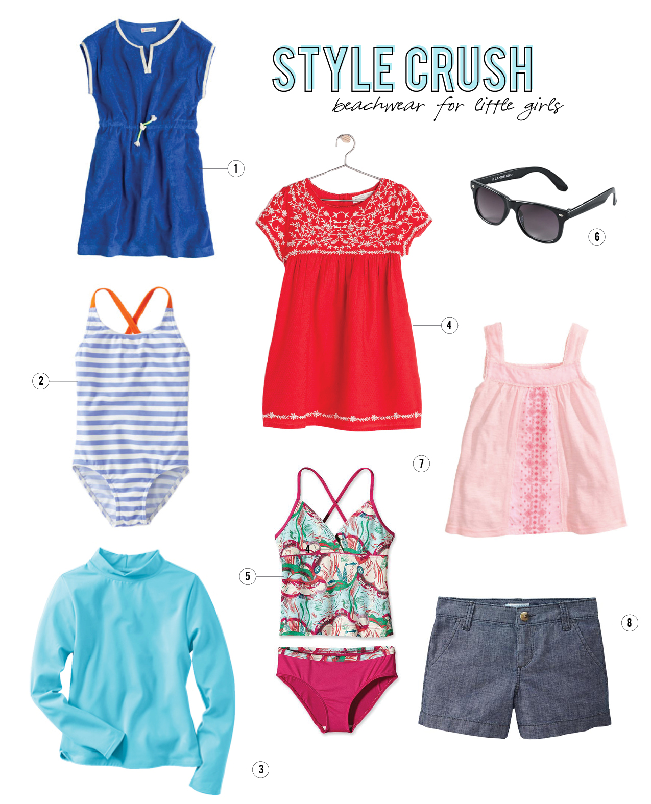 beachwear fashion finds for little girls