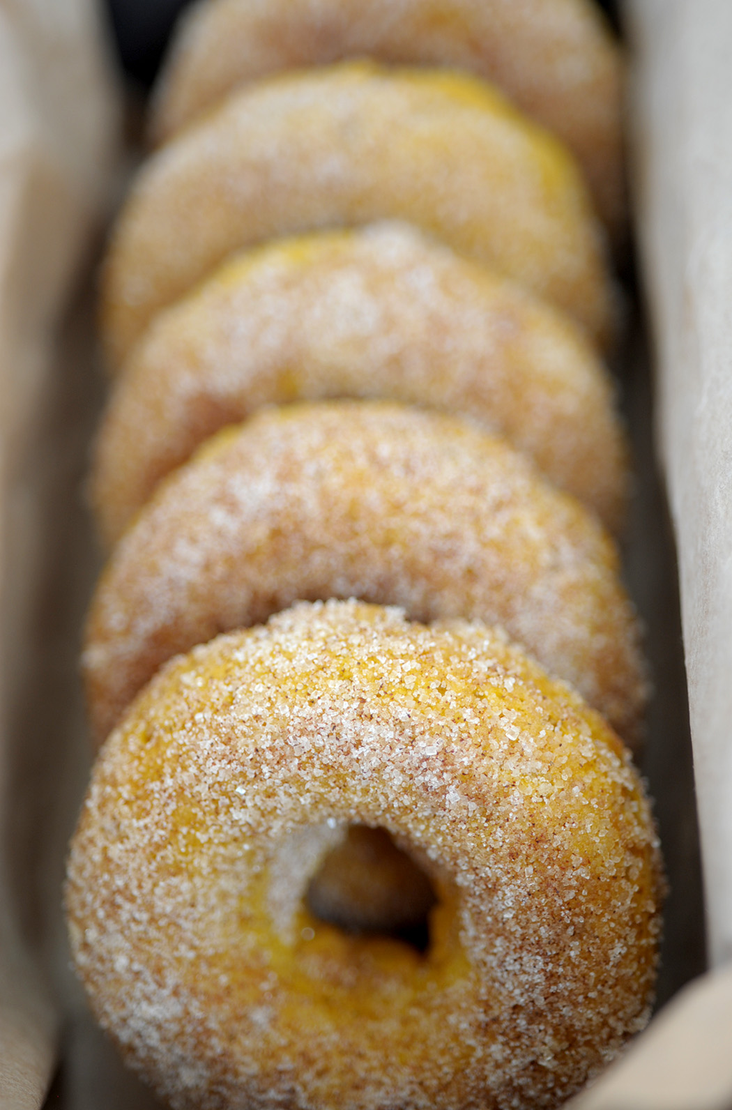Have to try these amazing baked pumpkin donuts on aliceandlois.com