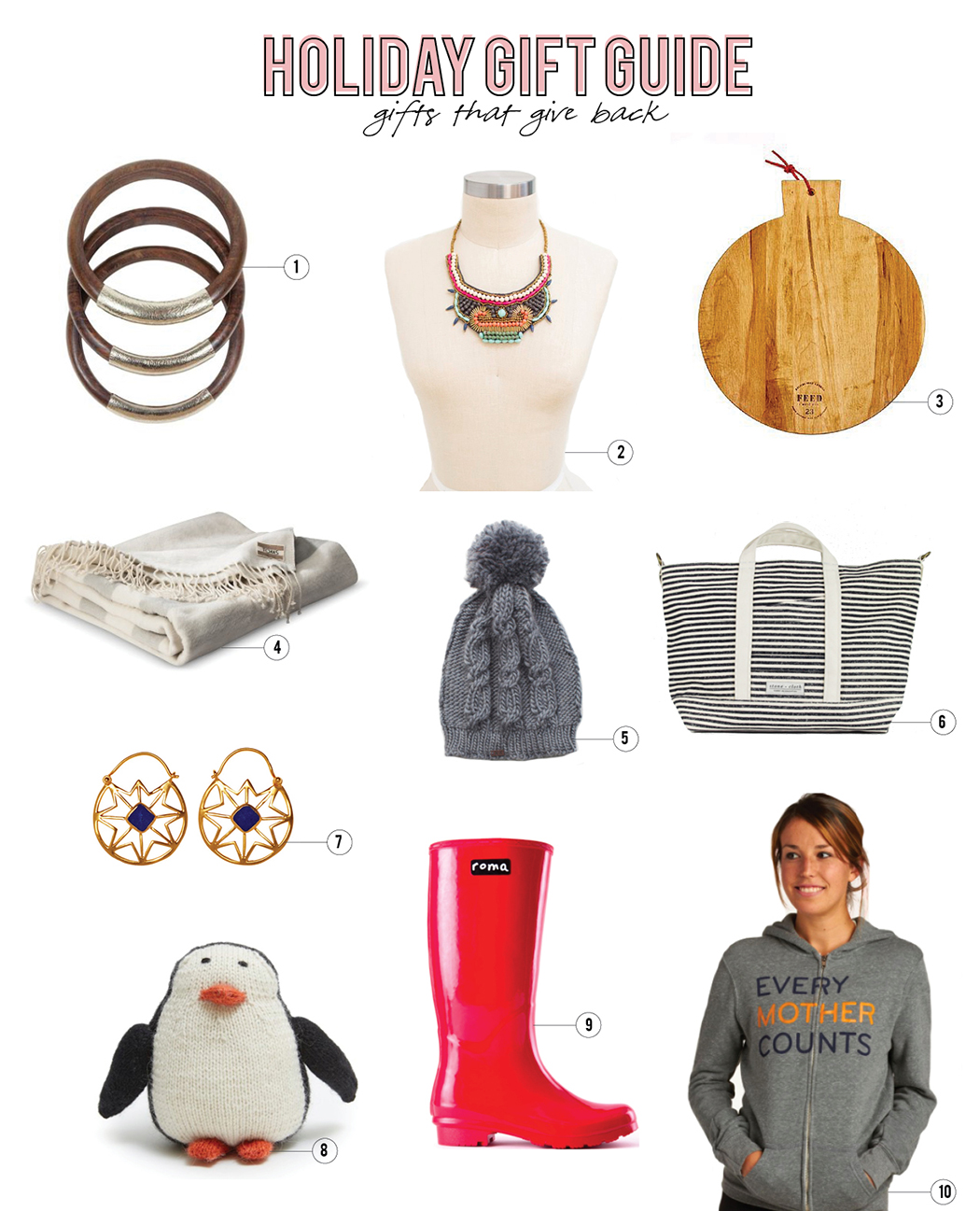 Gifts that Give Back Holiday Gift Guide