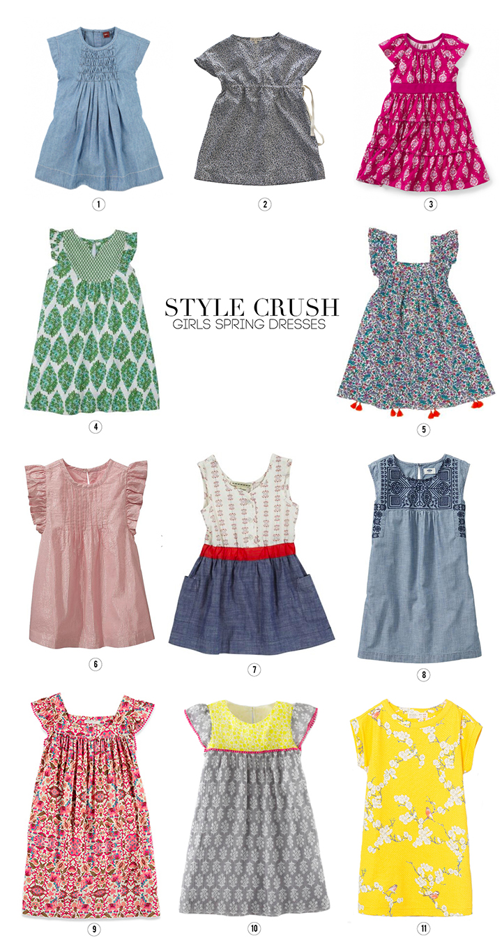 Style Crush – Girls Spring Dresses
