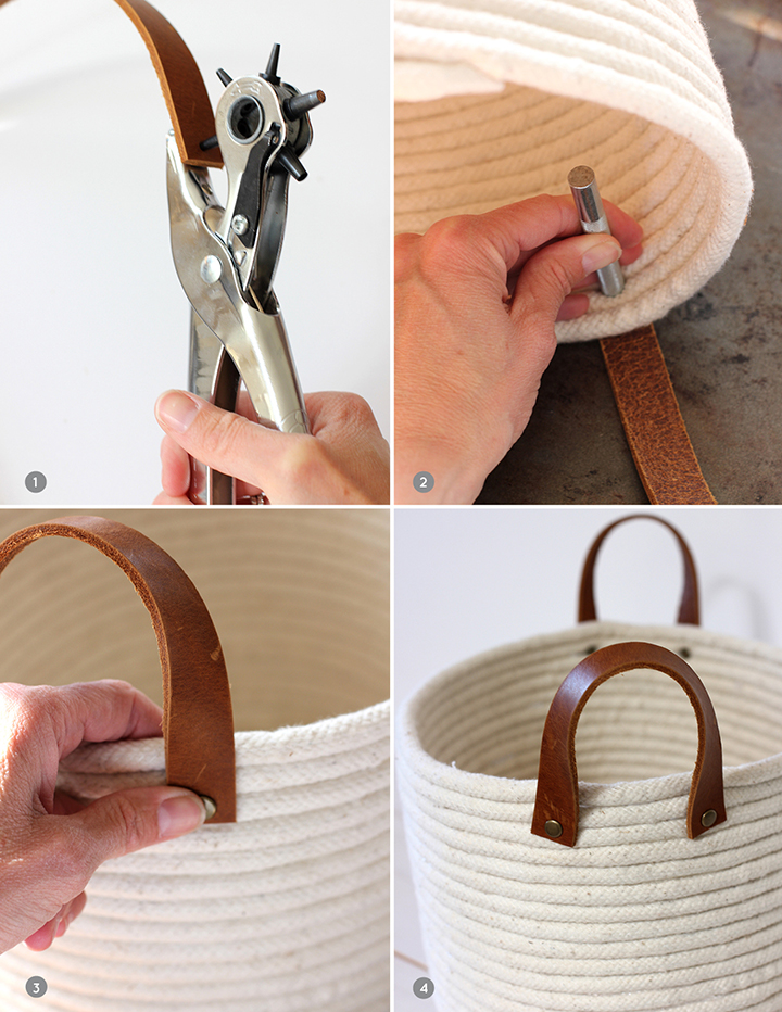 DIY No-Sew Rope Basket / alice & lois